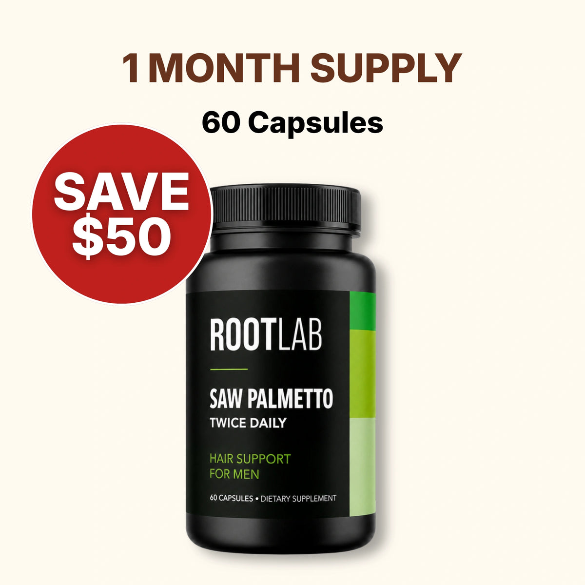 Hair Growth Accelerator Supplement - 1 bottle