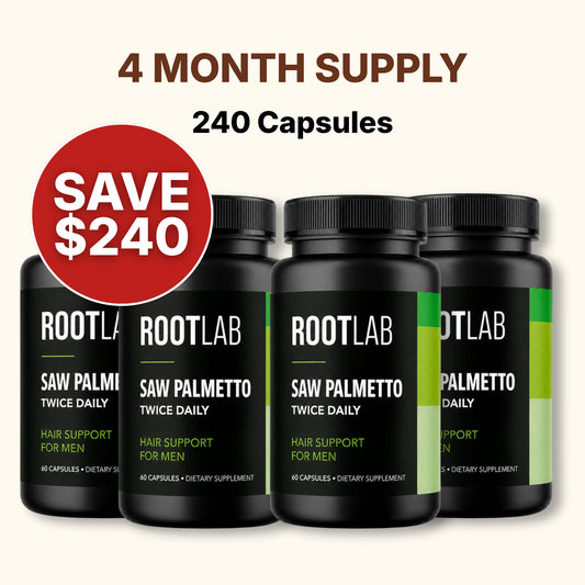 Hair Growth Accelerator Supplement - 4 bottles